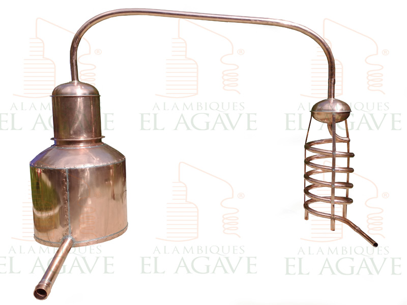 Alambiques en Cobre El Agave