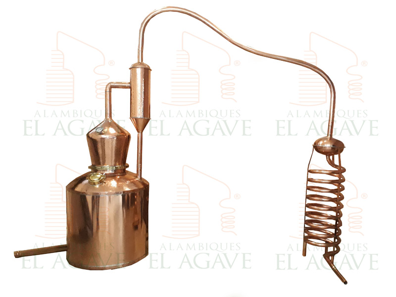 Alambiques en Cobre El Agave