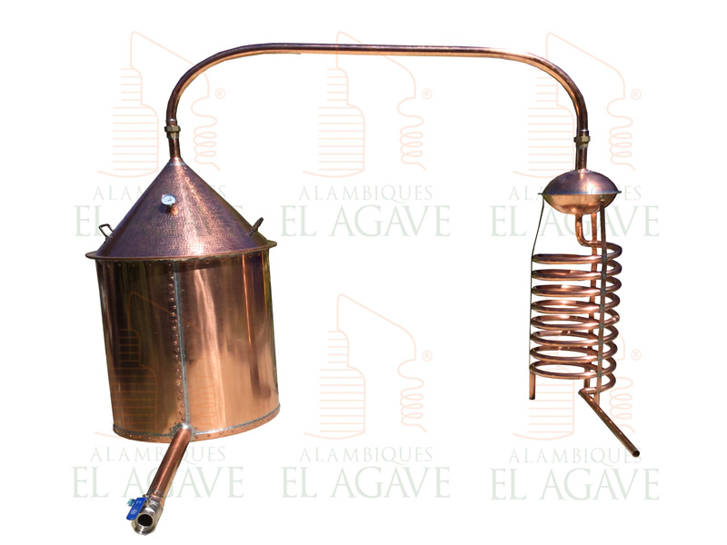 Alambiques en Cobre El Agave