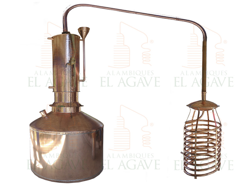 Alambiques en Cobre El Agave