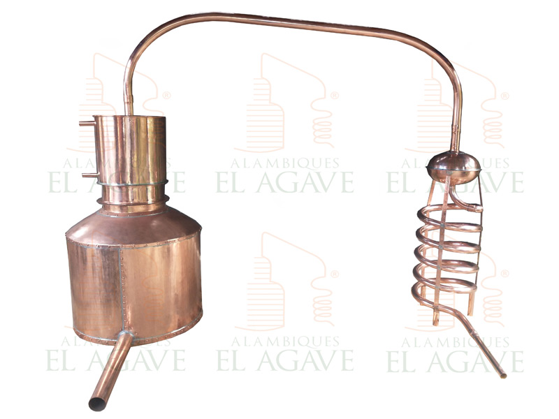 Alambiques en Cobre El Agave