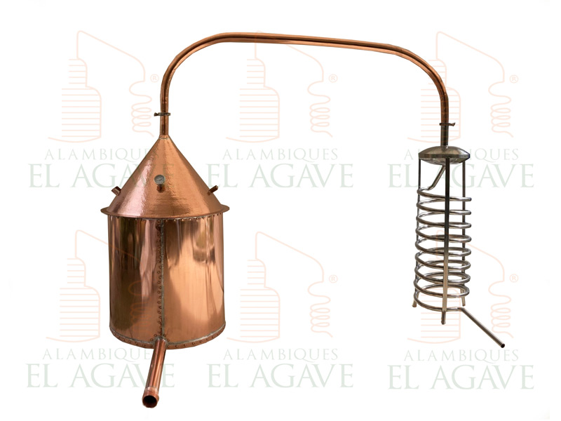 Alambiques en Cobre El Agave