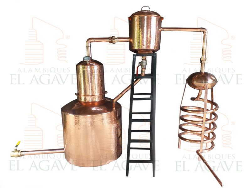 Alambiques en Cobre El Agave