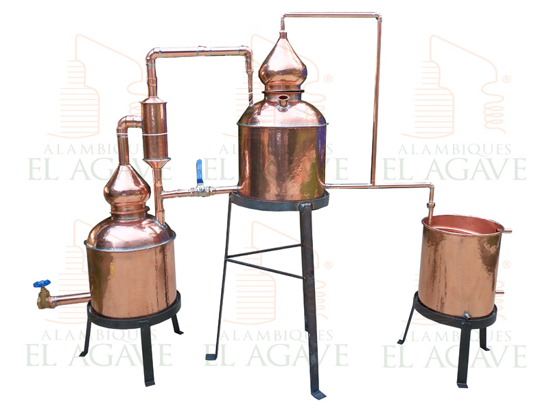 Alambiques en Cobre El Agave